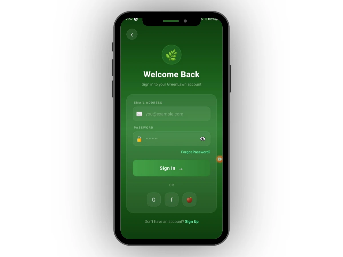GreenLawn: Published interface presentation
